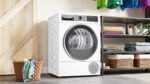 Bosch Serie 6 WQG235D00 Wärmepumpentrockner, 8 kg – Weiß – Bild 5