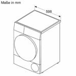 Bosch Serie 6 WQG235D00 Wärmepumpentrockner, 8 kg – Weiß – Bild 6