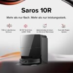 Roborock Saros 10R Saug- und Wischroboter mit Station – Schwarz – Bild 3