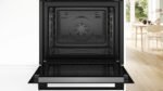 Bosch Serie 4 HBA272BB3 Einbaubackofen, 71 l, Pyrolyse – Schwarz – Bild 2
