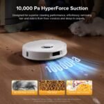 Roborock QV 35S Saug- und Wischroboter mit Dockingstation – Weiß – Bild 2